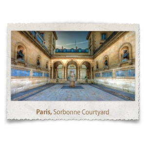 The Sorbonne Courtyard, Paris