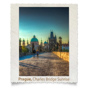 Charles Bridge at Sunrise, Prague